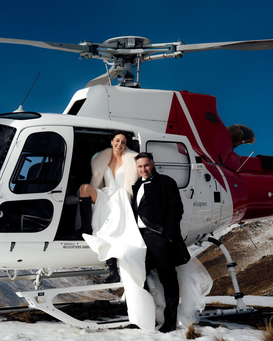 Heli Wedding Peak