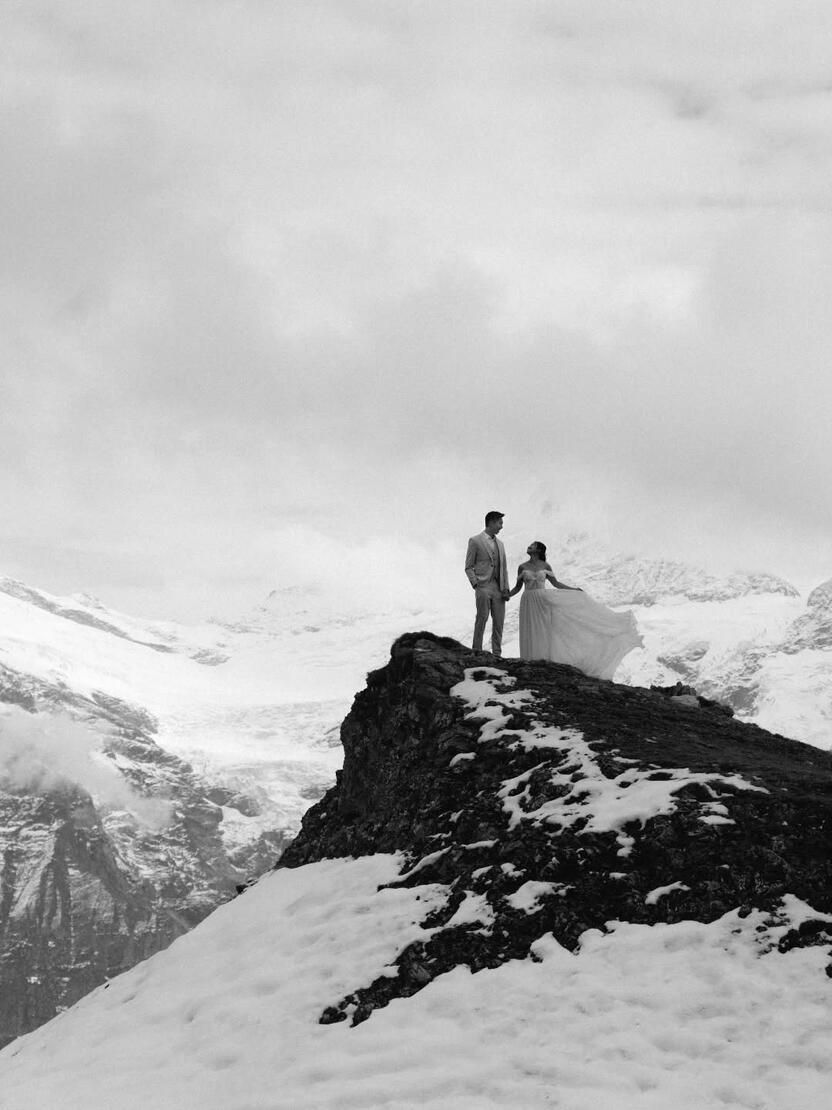 Heli Wedding Peak